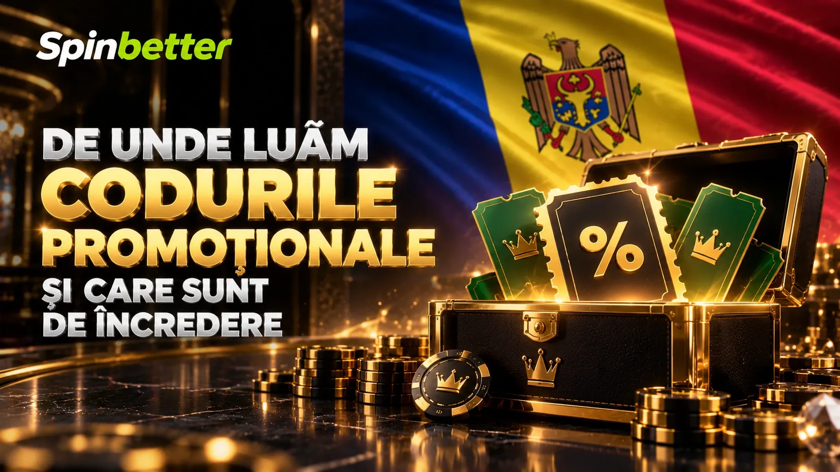 de unde luăm codurile promoționale SpinBetter și care sunt de încredere